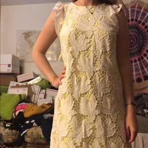 Yellow Laced Dress